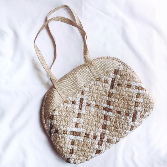Handbags - Handwoven Straw Handbag